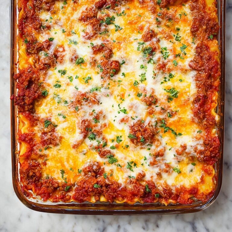 Italian Beef and Cheese Noodle Casserole Recipe