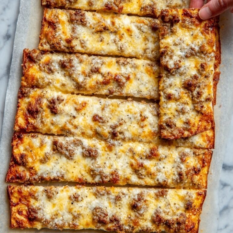 Cheesy Pesto Breadsticks Recipe