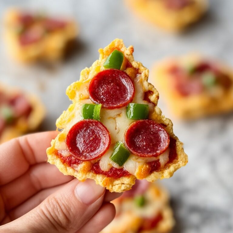 Christmas Tree Mini Pizzas Recipe