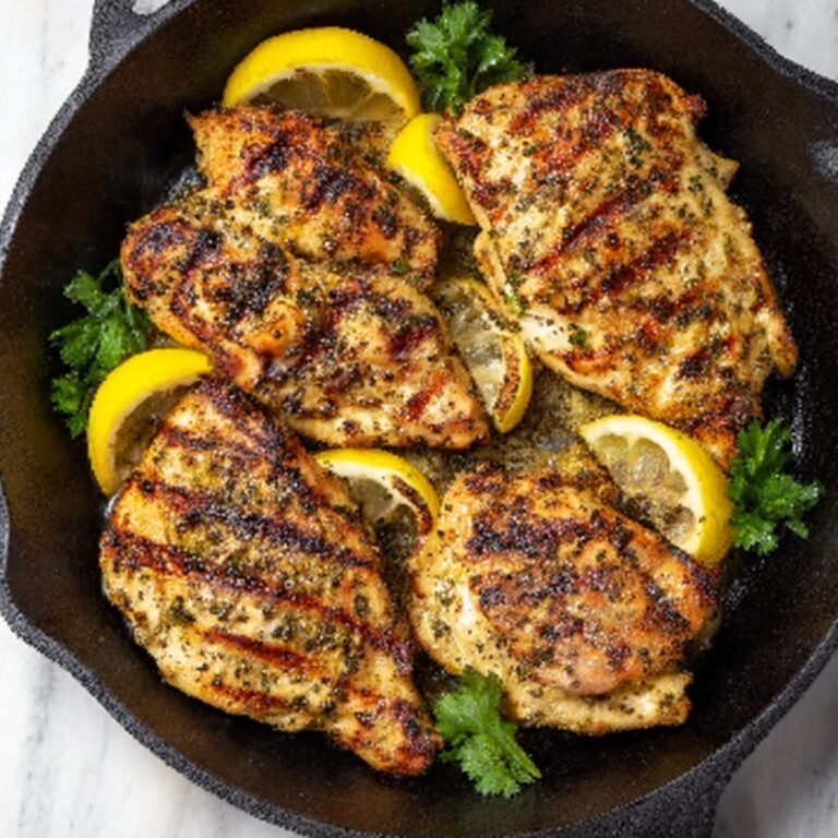 Lemon BBQ Grilled Chicken Recipe