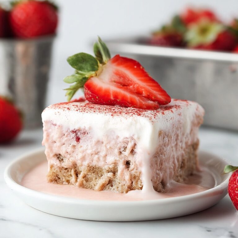 Strawberry Tres Leches (Eggless & Dairy-Free) Recipe