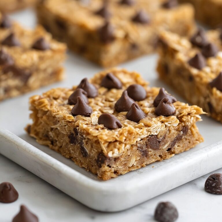Oatmeal Chocolate Chip Bars Recipe