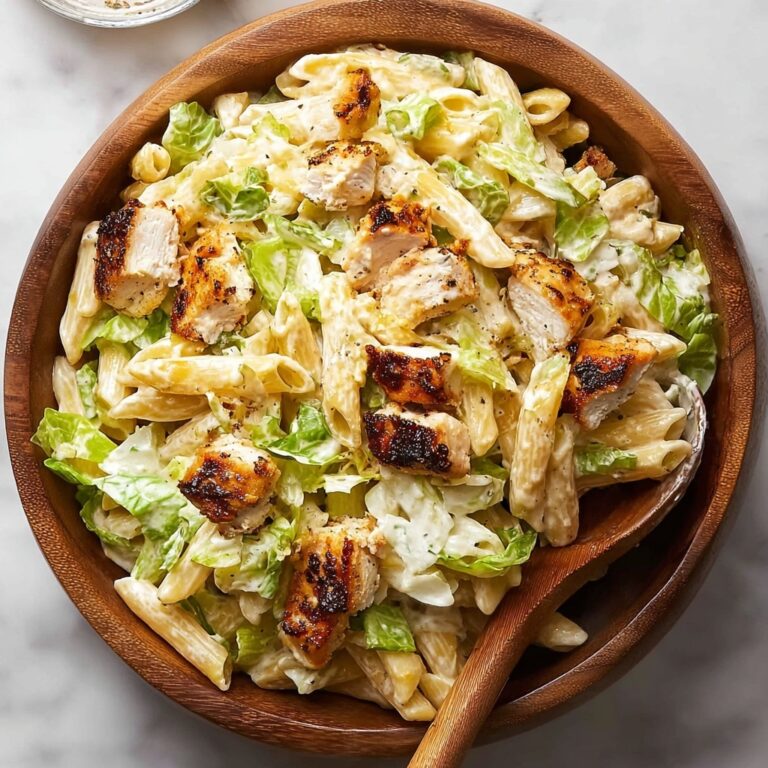 Chicken Caesar Pasta Salad Recipe