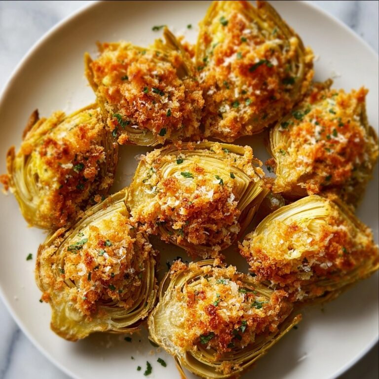 Crispy Parmesan Artichoke Hearts Recipe