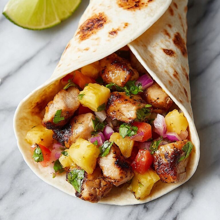 Chicken Tacos with Pineapple Salsa Recipe