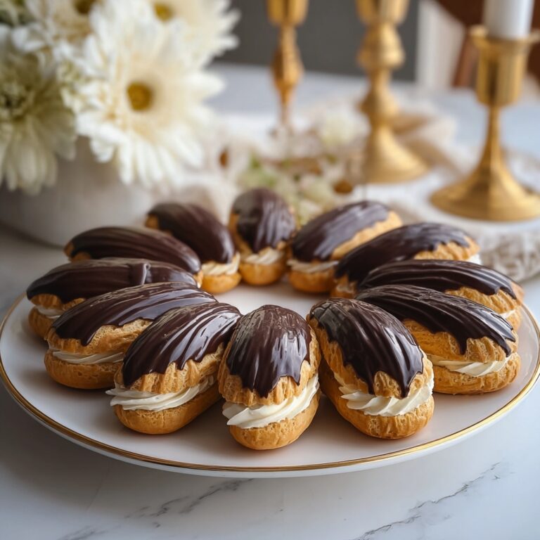 Mocha Éclairs Recipe