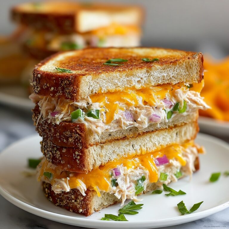 Tuna Melt Grilled Sandwiches Recipe