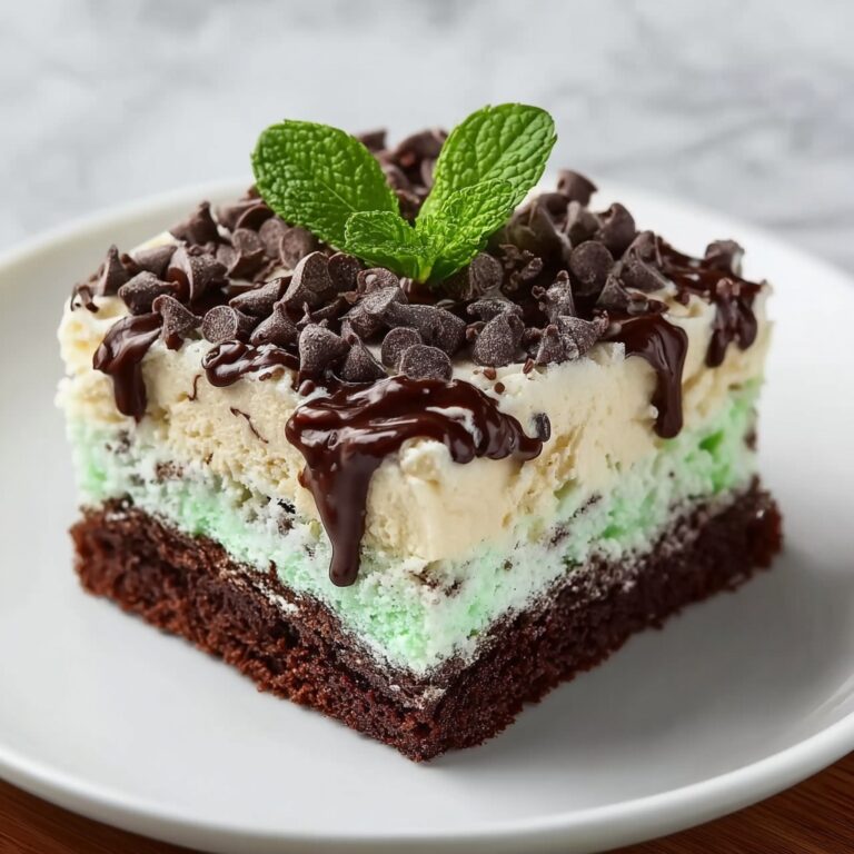 Chocolate Mint Poke Cake Recipe