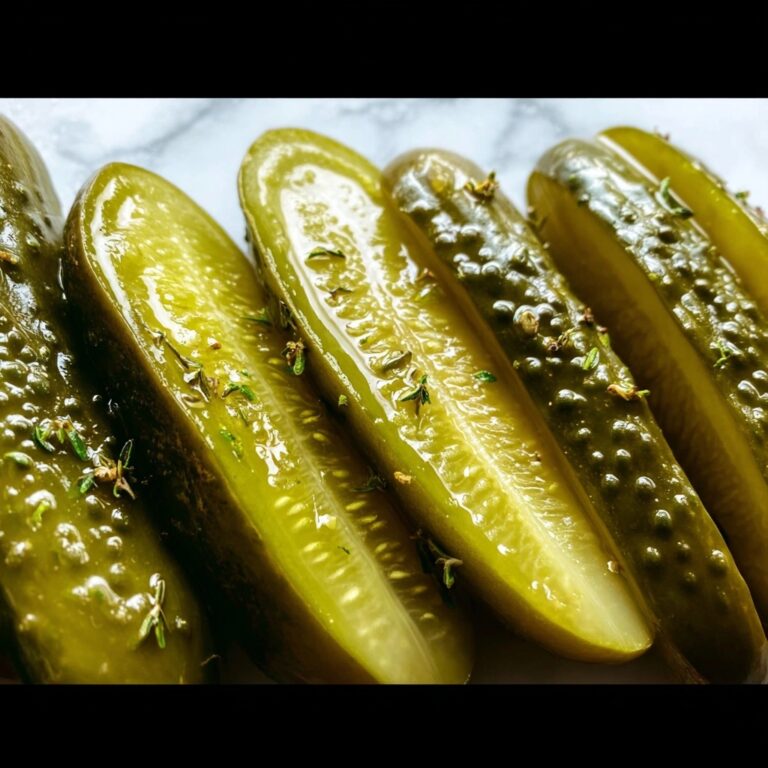 Traditional Kosher Dill Pickles Recipe