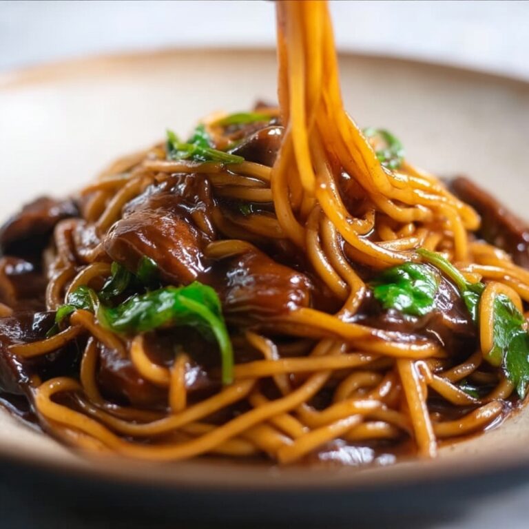 Shanghai Fried Noodles Recipe