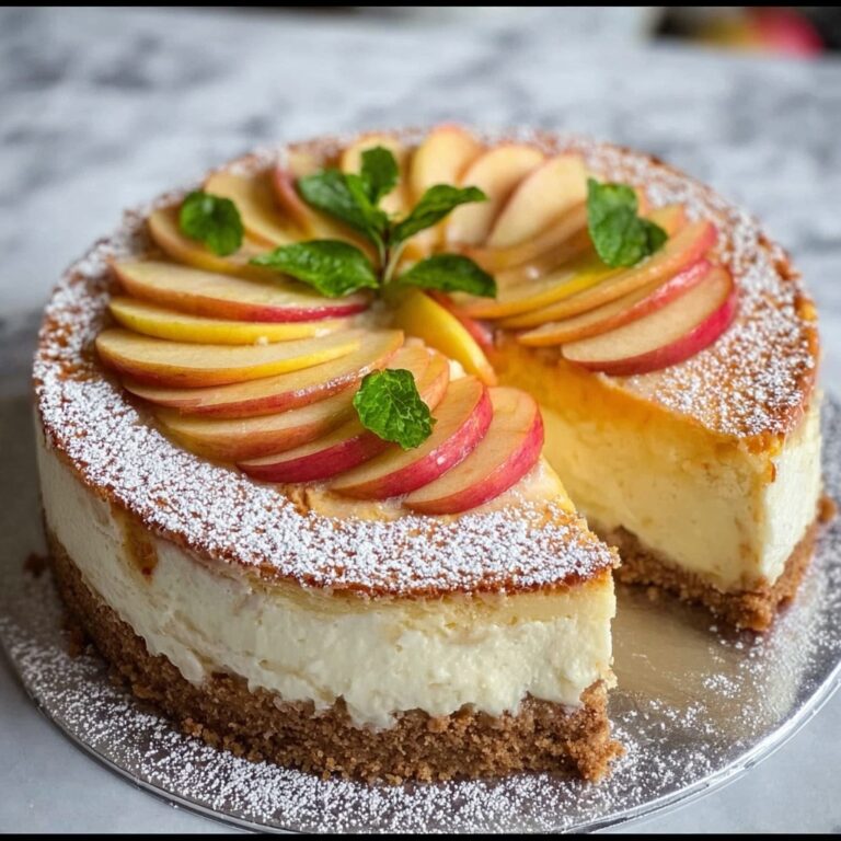 Decadent German Apple Cake with Creamy Cinnamon Frosting Recipe