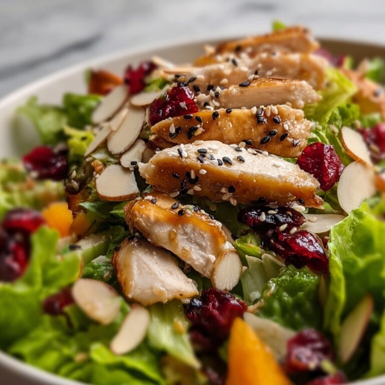 Asian Chicken Cranberry Salad Recipe