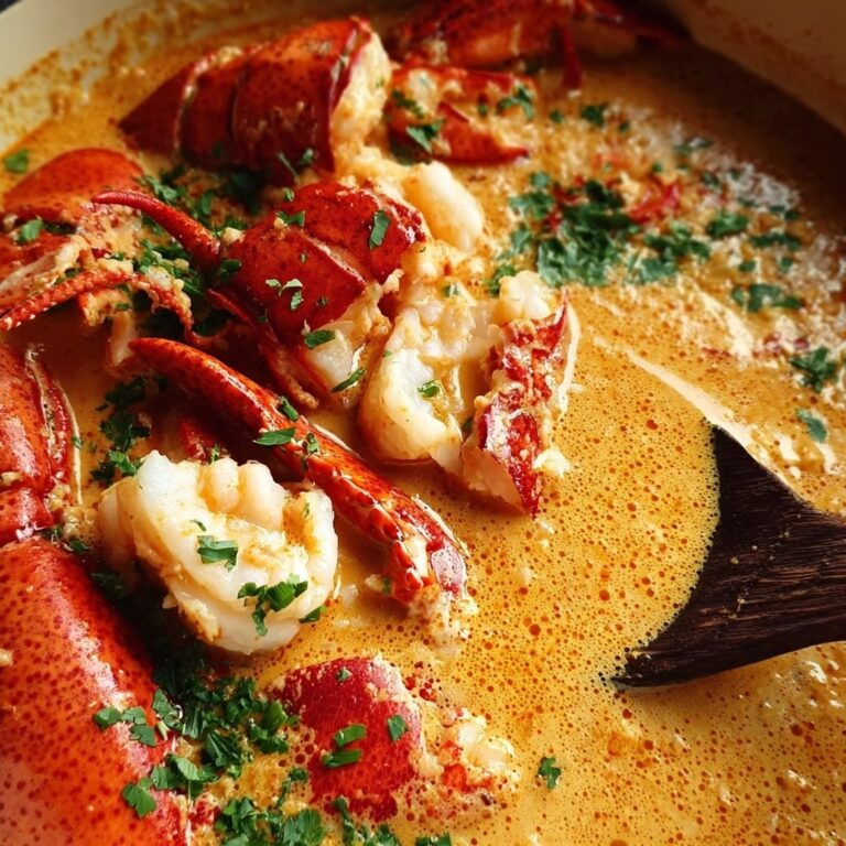 Creamy Spicy Lobster Pasta Recipe