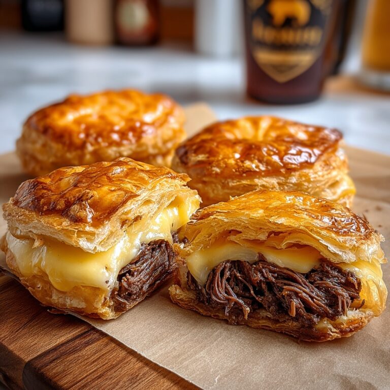 Brisket & Smoked Cheese Pies Recipe