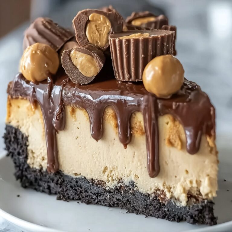 Mouth-Watering Reese’s Peanut Butter Cup Cheesecake Recipe