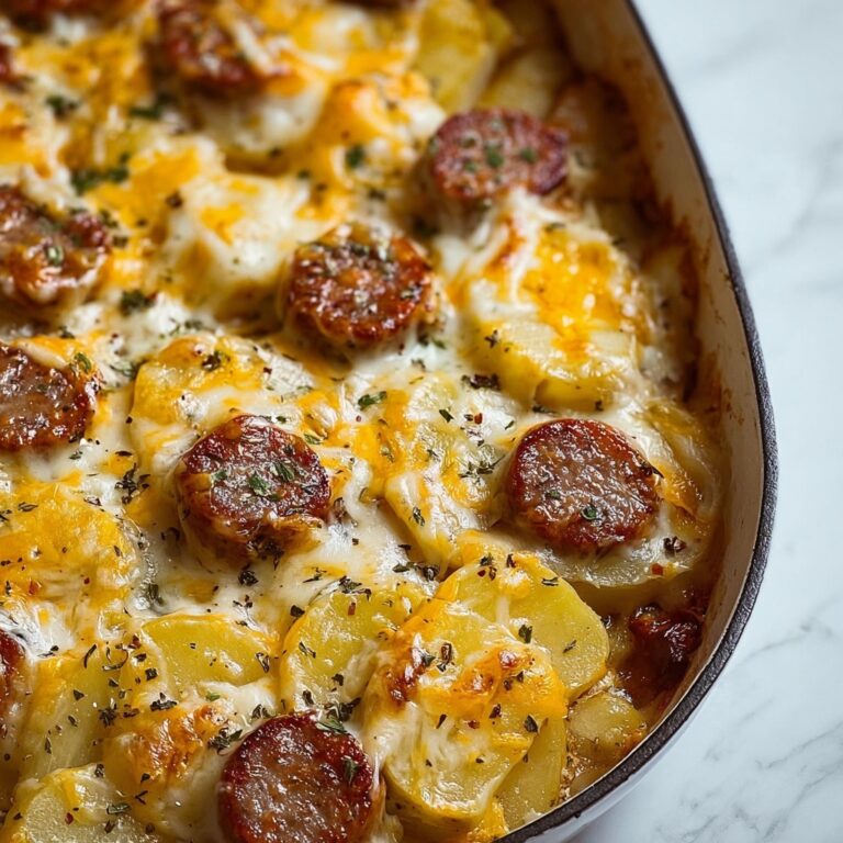 Creamy Sausage & Potato Bake Recipe