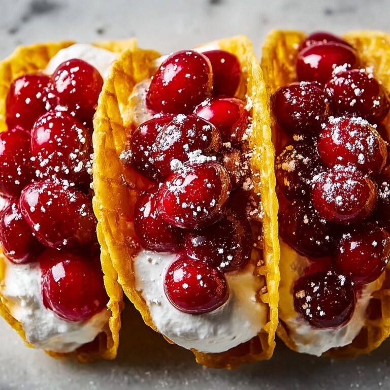 Cherry Cheesecake Tacos Recipe