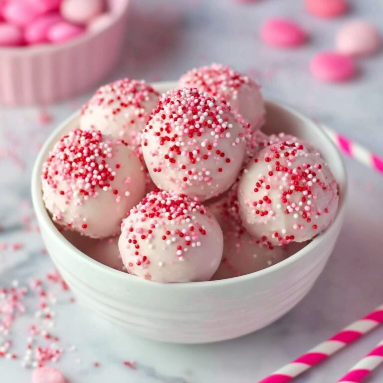Strawberry Cake Balls Recipe