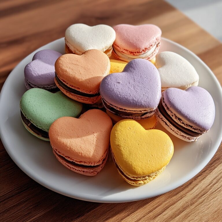 Heart-Shaped Macarons Recipe