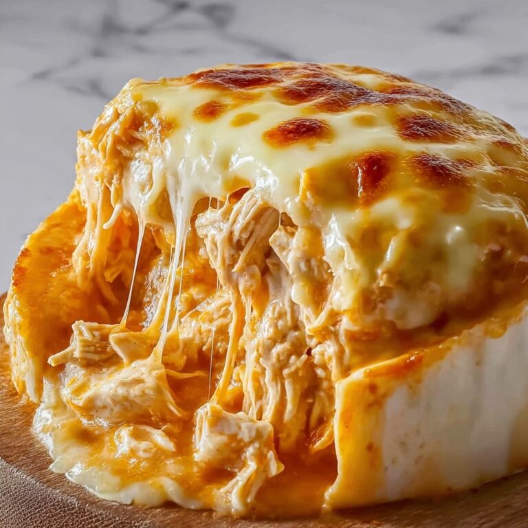 Ooey-Gooey Buffalo Chicken Pizza Pockets Recipe