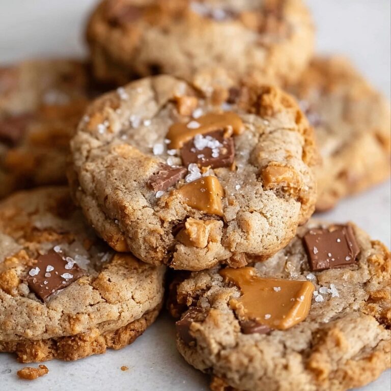 Chewy Peanut Butter Butterfinger Cookies Recipe