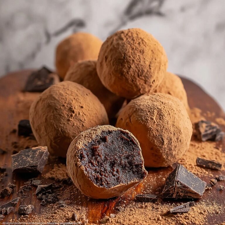 Decadent Homemade Chocolate Truffles Recipe