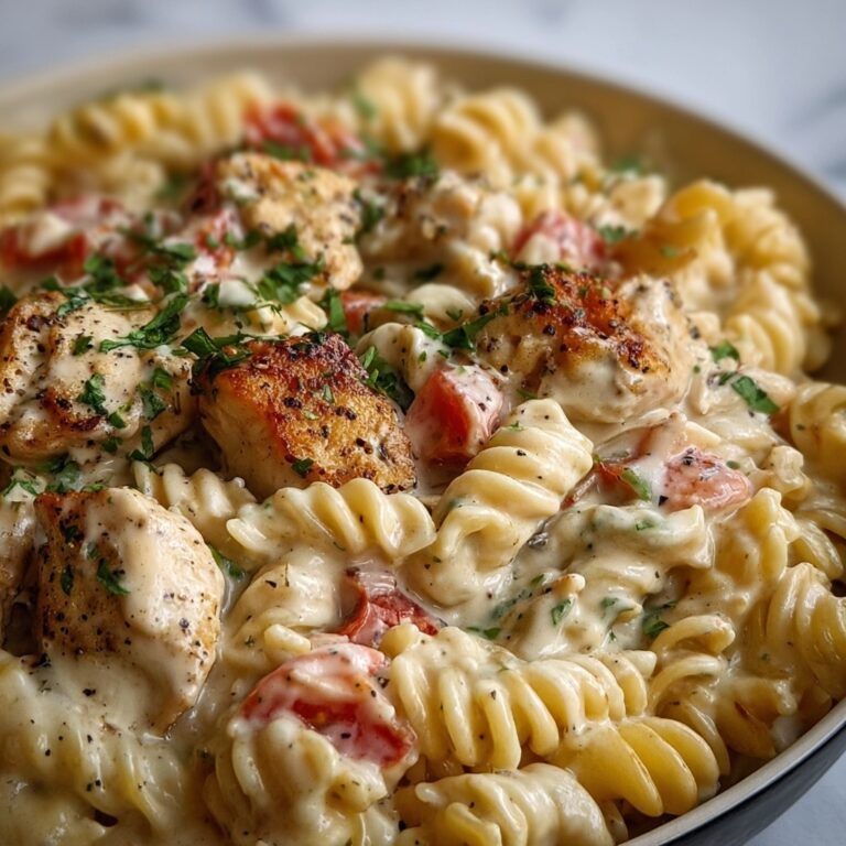 Creamy Chicken Tuscan Pasta Recipe