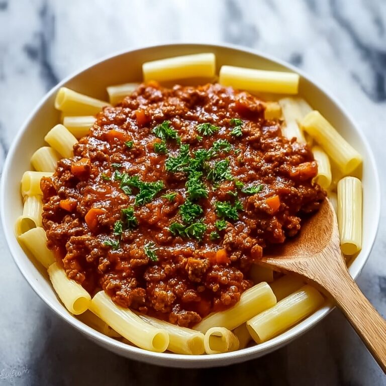 Homemade Bolognese Sauce Recipe