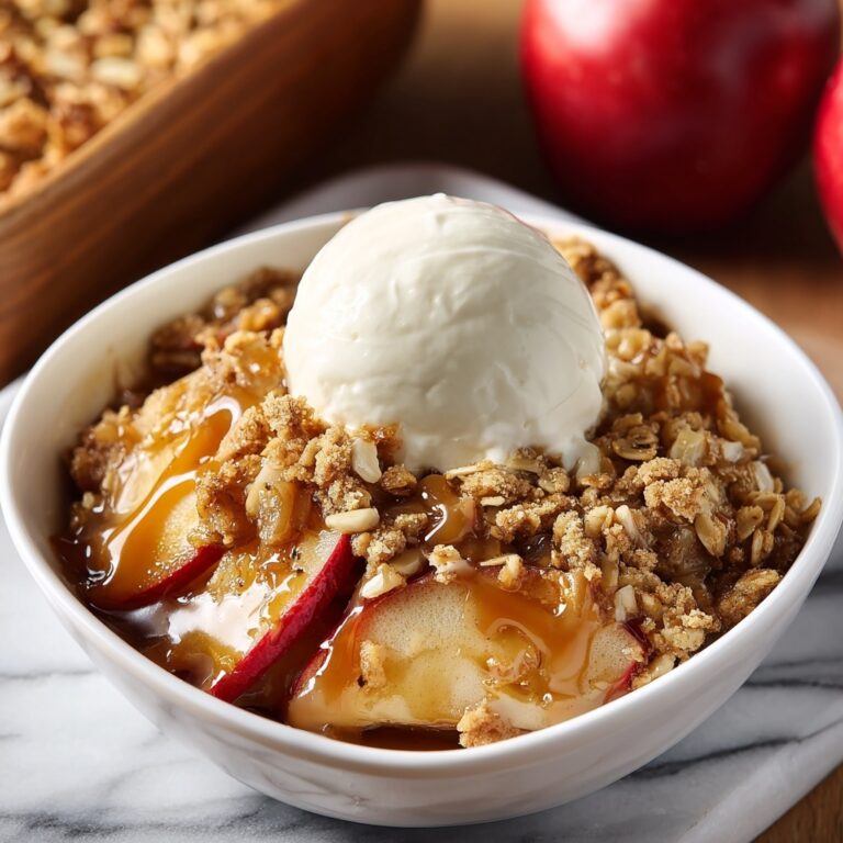 Apple Peanut Butter Crisp {Whole Wheat} Recipe