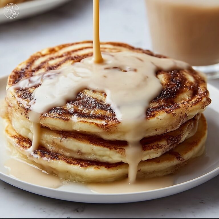 Cinnamon Roll Pancakes Recipe