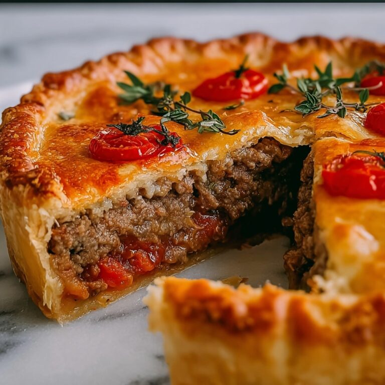 Three Meat Italian Pie Recipe
