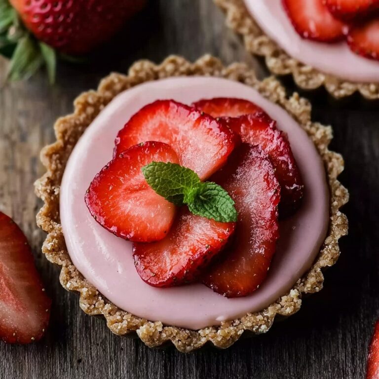 Strawberry Mousse Tartlets Recipe