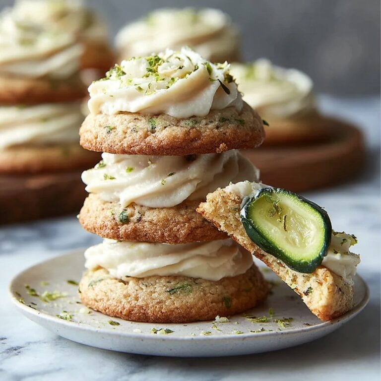 Zucchini Cookies with Cream Cheese Frosting Recipe