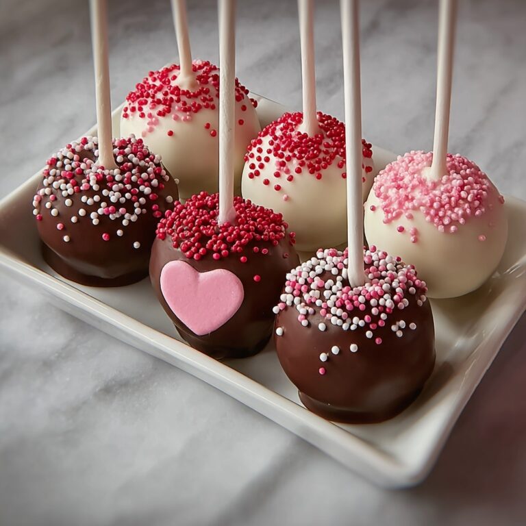 Romantic Cake Pops Recipe