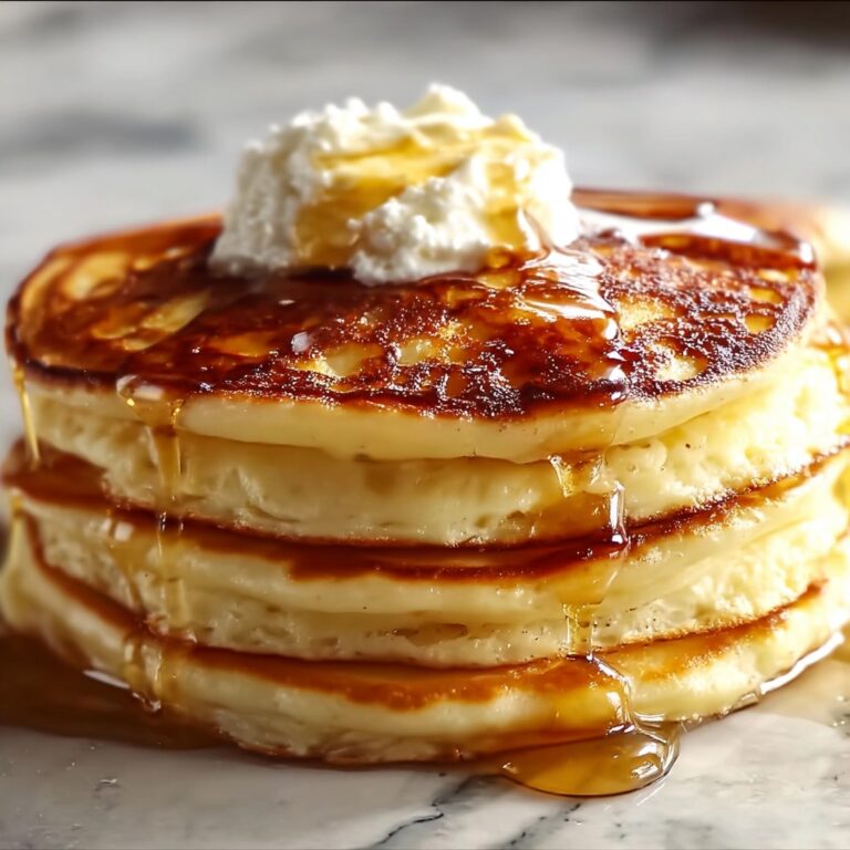 Vanilla Cinnamon Buttermilk Pancakes Recipe