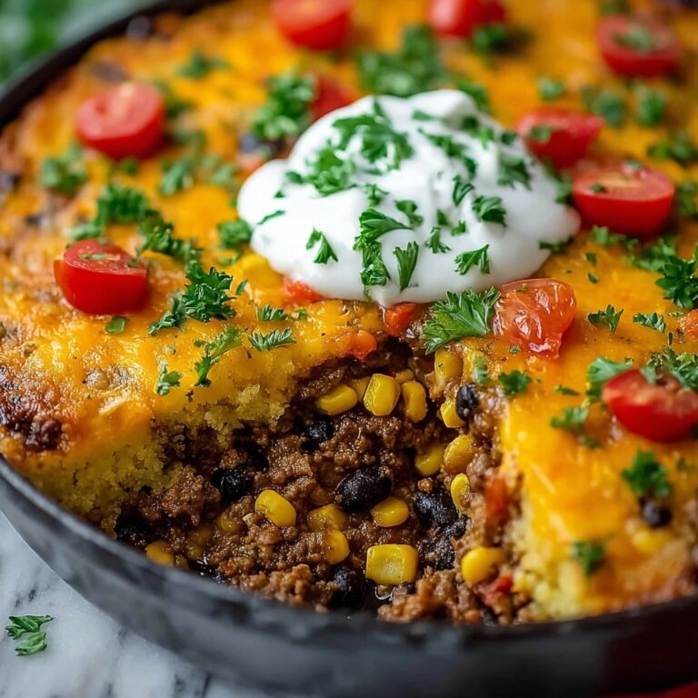 Cornbread Taco Bake Recipe