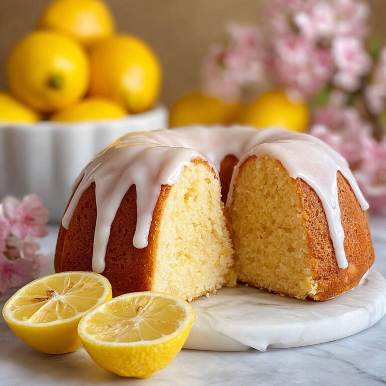 Luscious Lemon Bundt Cake Recipe