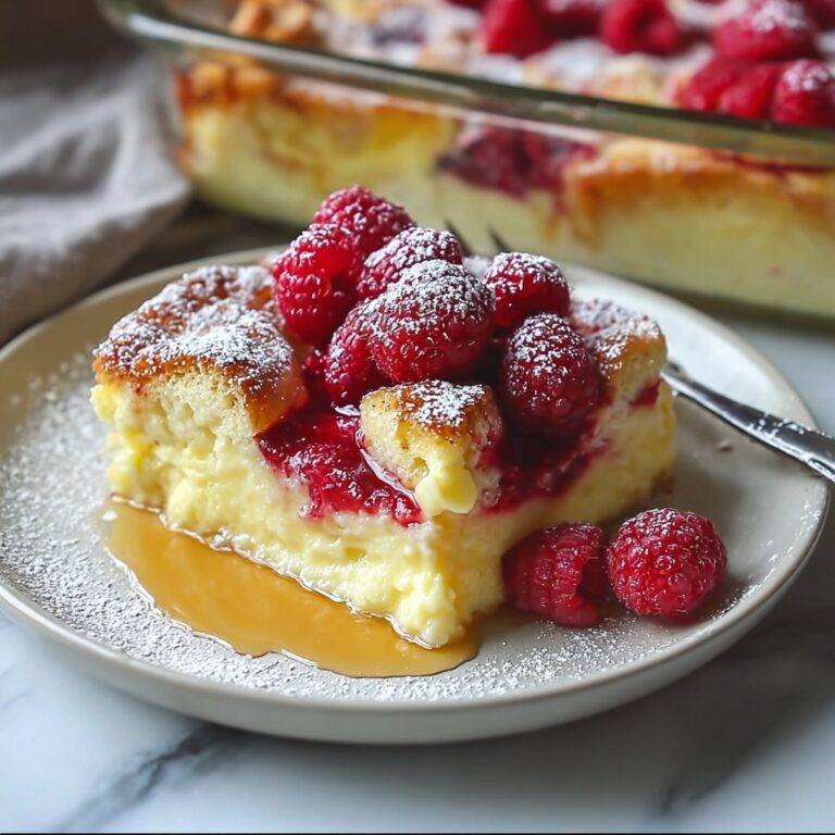 Raspberry Cheesecake French Toast Casserole Recipe