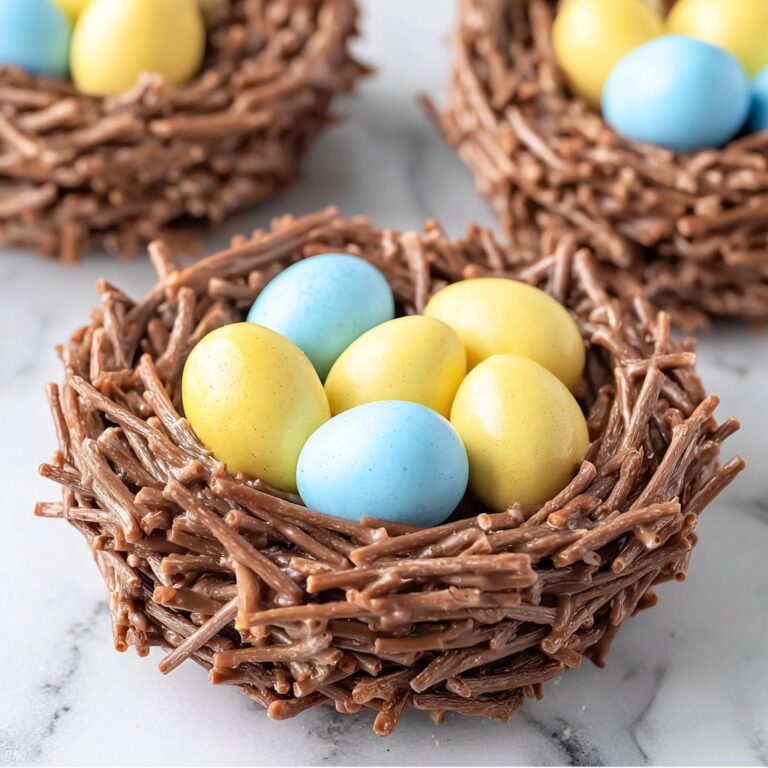 Birds Nest Cookies with Peanut Butter, Chocolate, and Mini Eggs Recipe