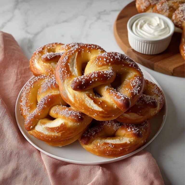 Buttery Soft Pretzels Recipe