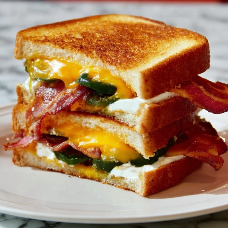 Jalapeno Popper Sandwich Recipe