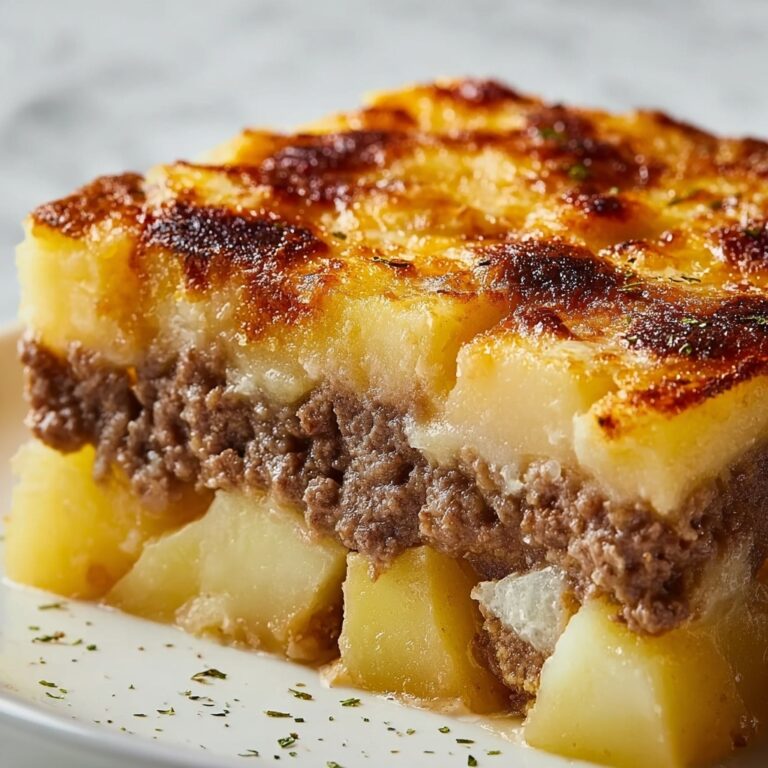 Cowboy Meatloaf & Potato Casserole Recipe