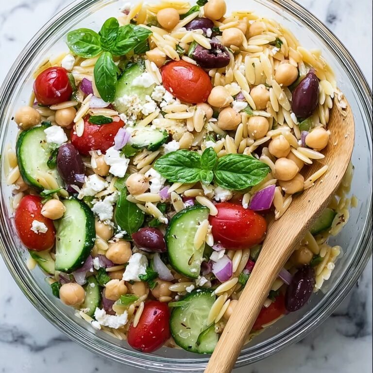 Greek Orzo Salad Recipe
