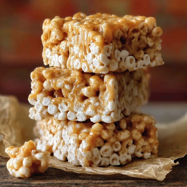 Brown Butter Dulce de Leche Rice Krispie Treats Recipe