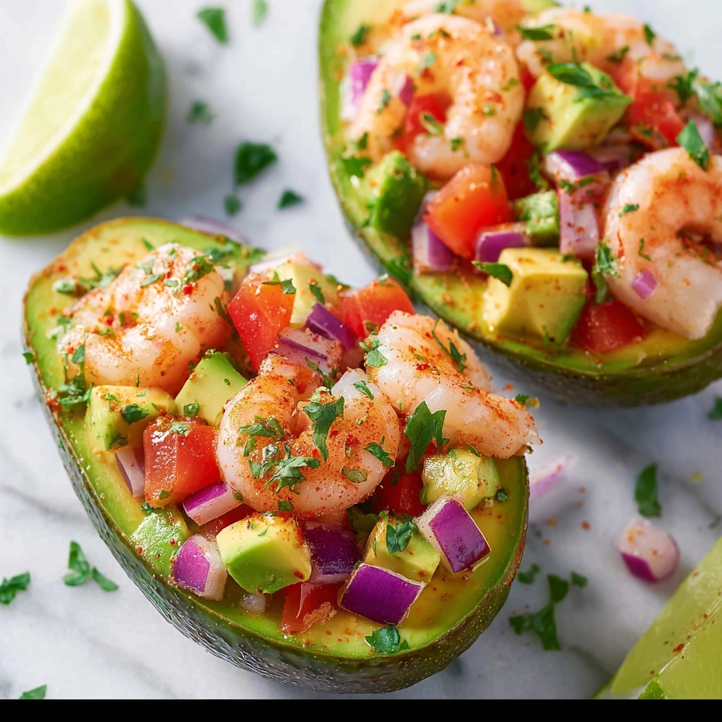 Shrimp Stuffed Avocados Recipe - Recipe Image