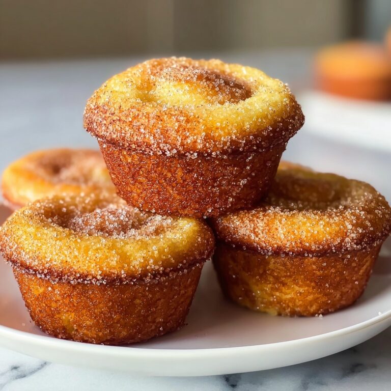 Keto Mini Cinnamon Sugar Muffins Recipe