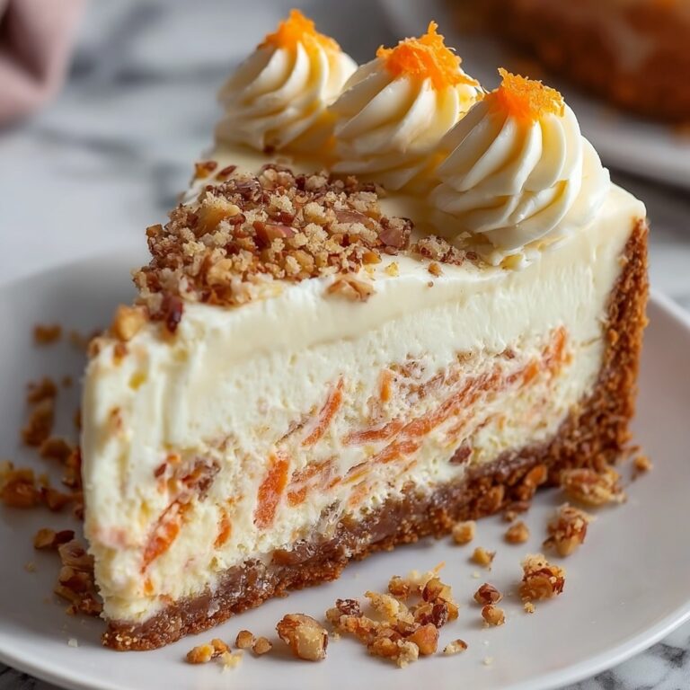 Carrot Cake Cheesecake Recipe