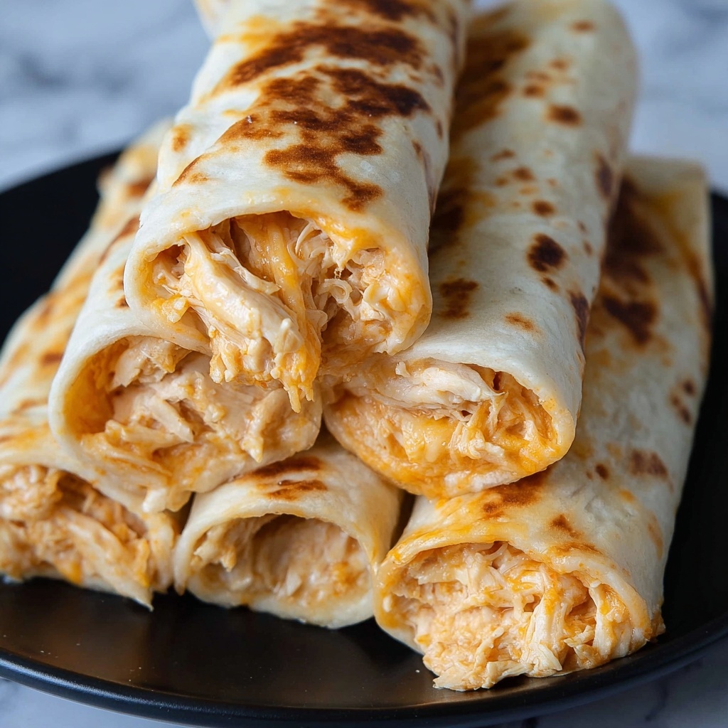 Baked Chicken Flautas Recipe - Recipe Image