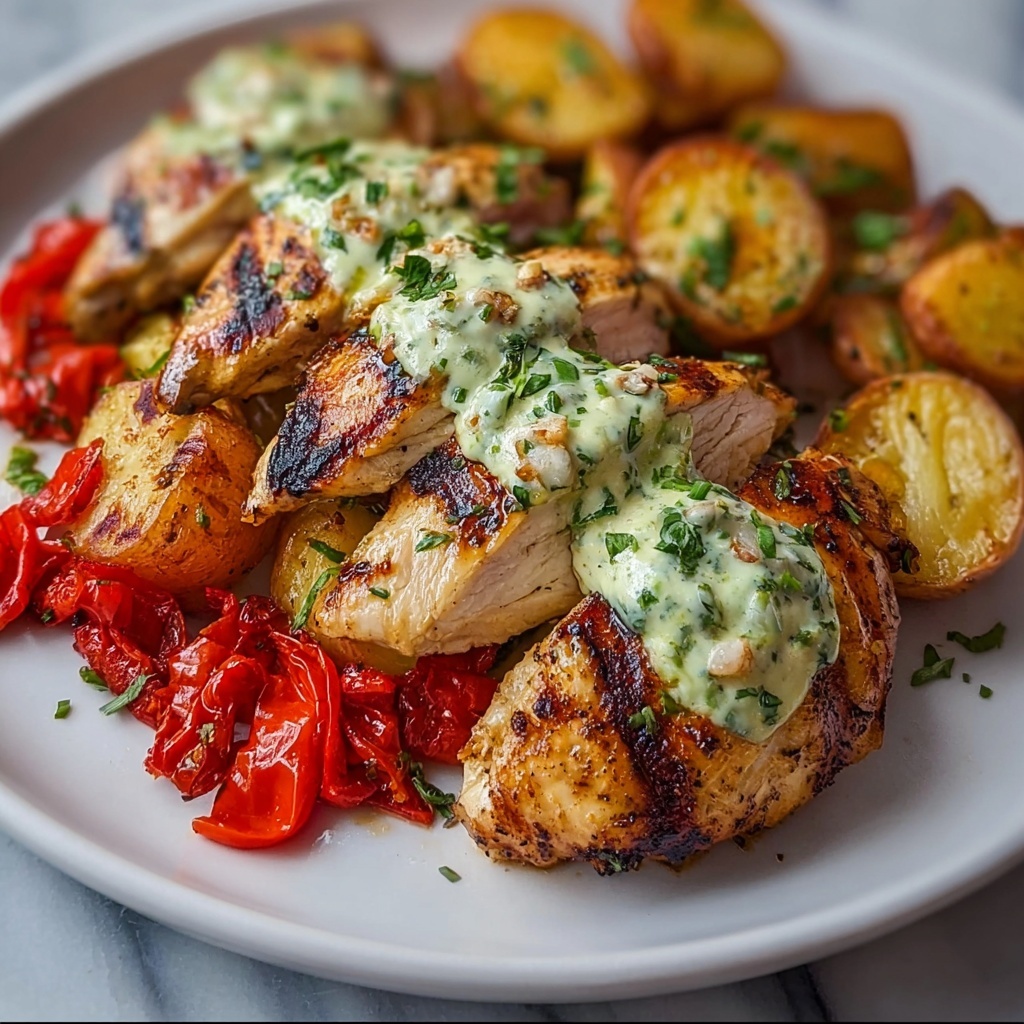 Tuscan Garlic Chicken with Crispy Potatoes Recipe - Recipe Image