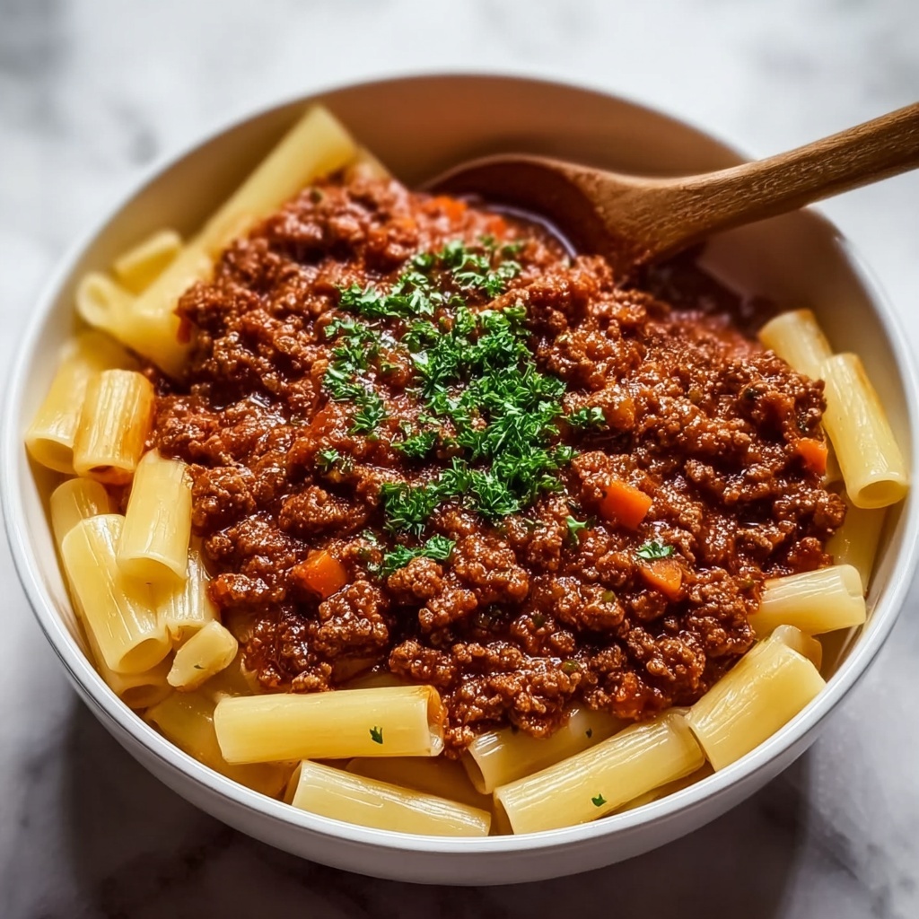 Homemade Bolognese Sauce Recipe - Recipe Image